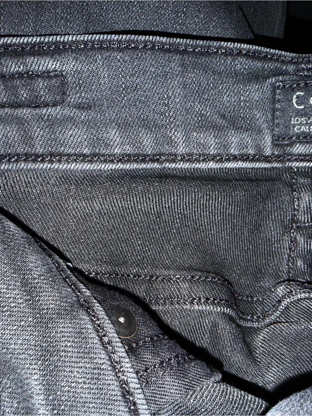 Citizens Of Humanity Rocket Crop Petite High Rise Skinny Jeans Black Size 24